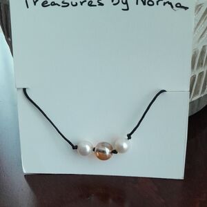 Fresh Water Pearl and Natural Stone Bracelet